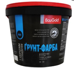 ГРУНТ-ФАРБА BauGold біла 14кг